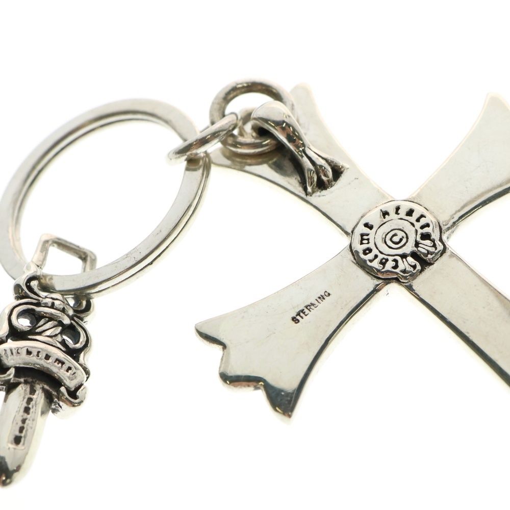 CHROME HEARTS (クロムハーツ) RNG&No5 DGGRキーリング CHROME HEARTS クロムハーツ（原本無） RNG&No5 DGGR #5ダガー