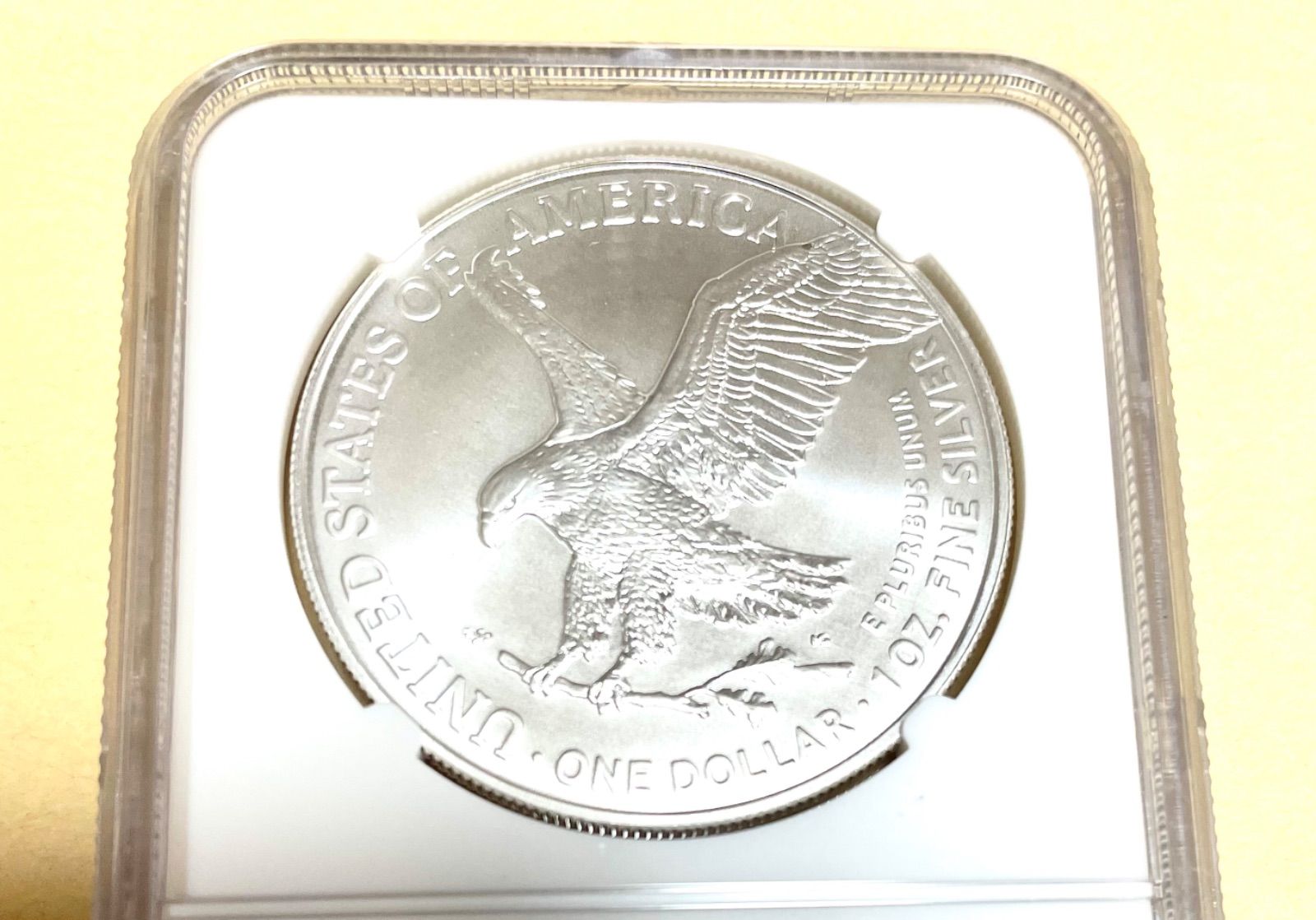 最高鑑定】 2022年 シルバーイーグル EAGLE 1ドル アメリカ 銀貨 NGC