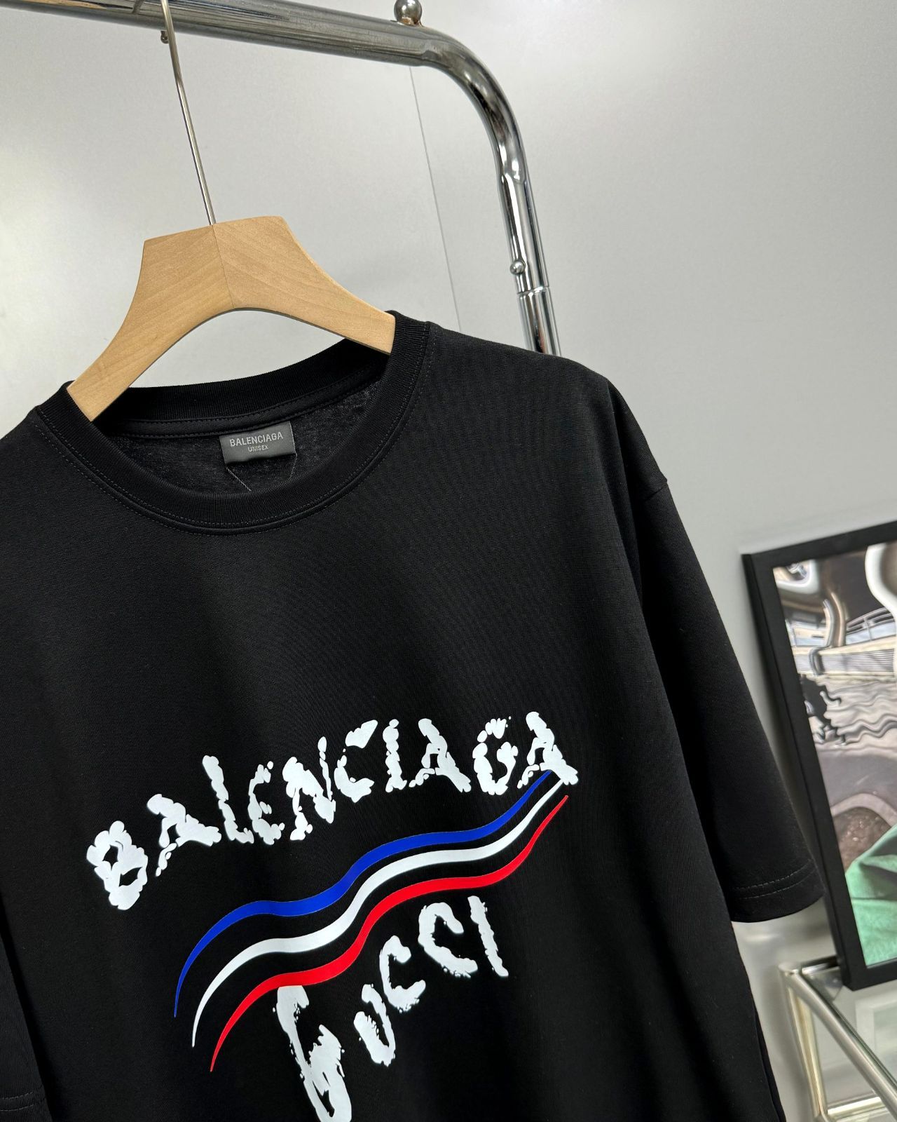 Balenciaga バレンシアガ24SS新作コーラグラフィックコーブランドグッチプリント半袖Tシャツ - メルカリ