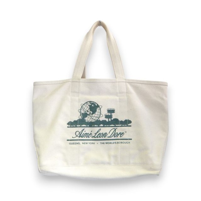 Aime Leon Dore ベージュ キャンバス ショルダーバッグ Aime Leon Dore ベージュ キャンバス ショルダーバッグ