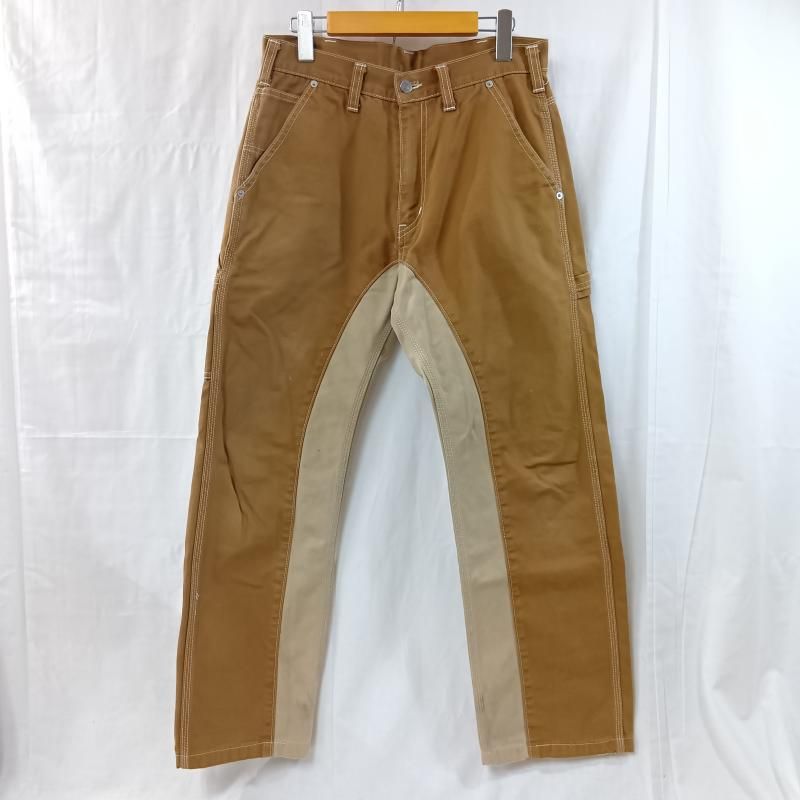 KOJIMAGENES コジマジーンズ パンツ ワークパンツ ペインターパンツ 児島ジーンズ KOJIMA GENES モンキーコンボペインターパンツ 切替 ワークパンツ ベージュ ブラウン