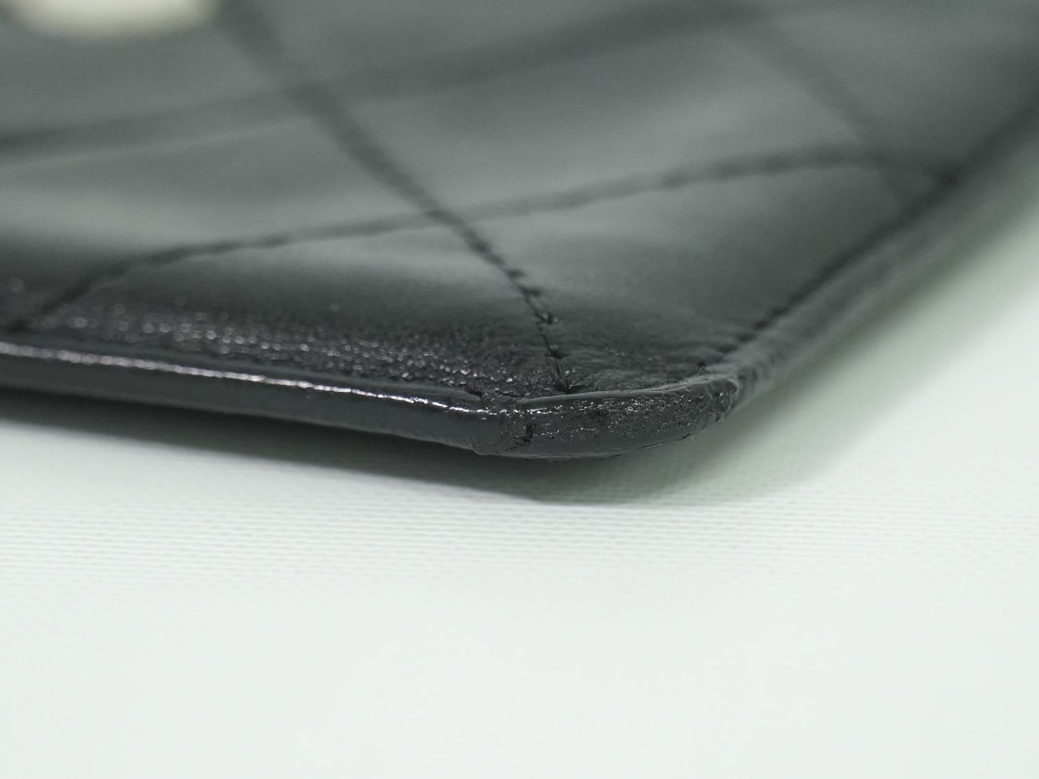 本物 シャネル CHANEL ココマーク カンボンライン カードケース パス  