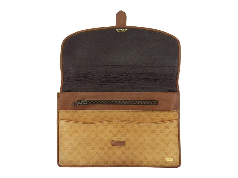 【美品！】CELINE オールドセリーヌ　クラッチバッグ　マカダム　ヴィンテージ セリーヌ(CELINE) 中古 ヴィンテージ クラッチバッグ | 通販