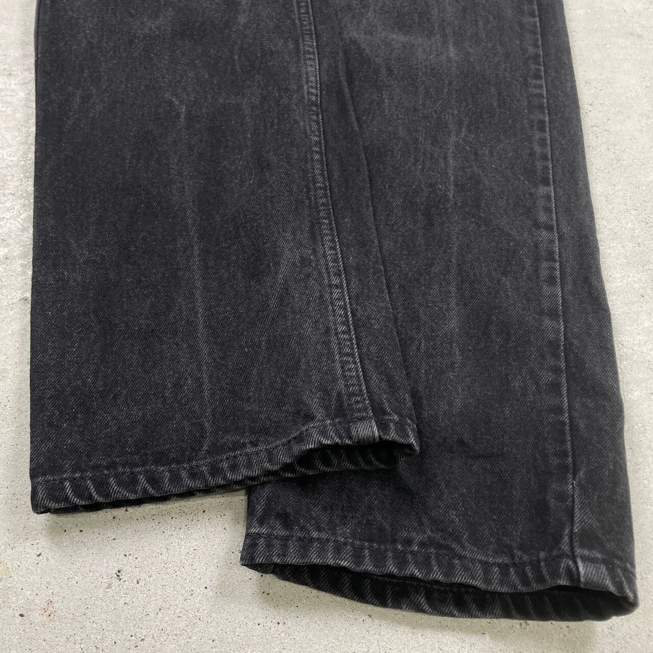 90年代 Levi's リーバイス 505 ブラックデニムパンツ オレンジ