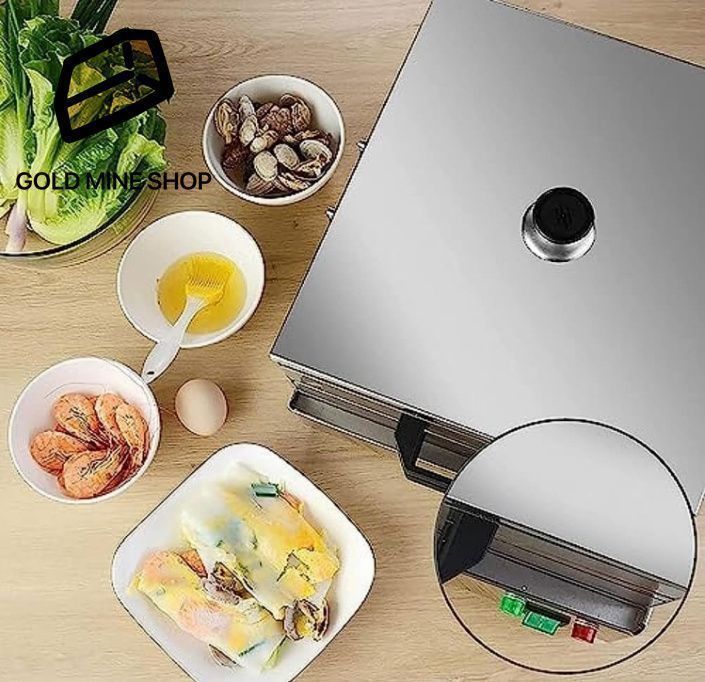 ライスロール蒸し器 1800W 2段ステンレス シーフード蒸し器 餃子 ミートボール 魚 牡蠣用の取り外し な小さな調理鍋 業務用 家庭用