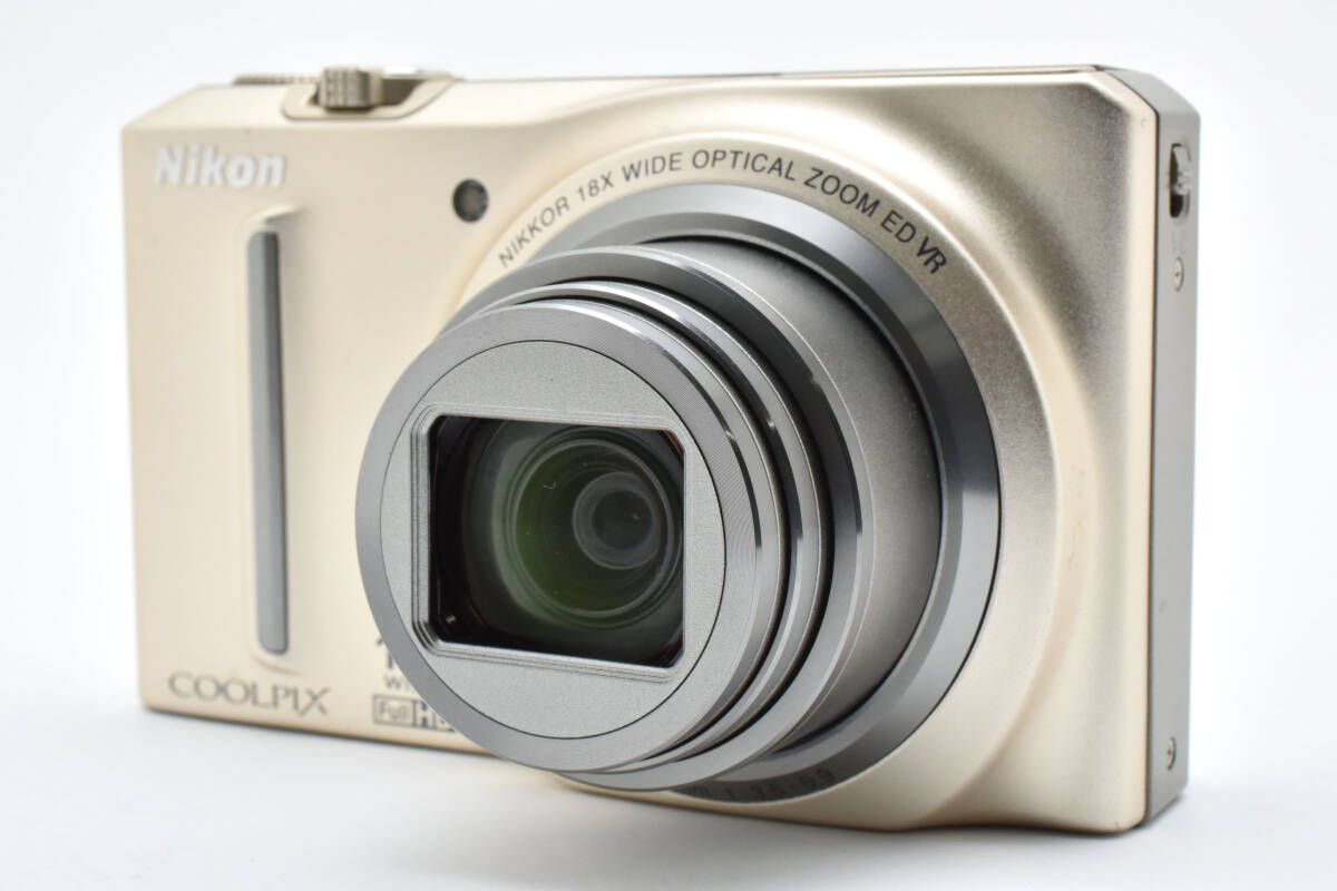ニコン Nikon COOLPIX S9100 ゴールド コンパクトデジタルカメラ L37 6535
