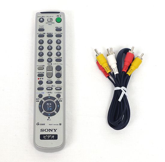 bn 9 SONY VHSビデオデッキ SLV-NX35 リモコン付き