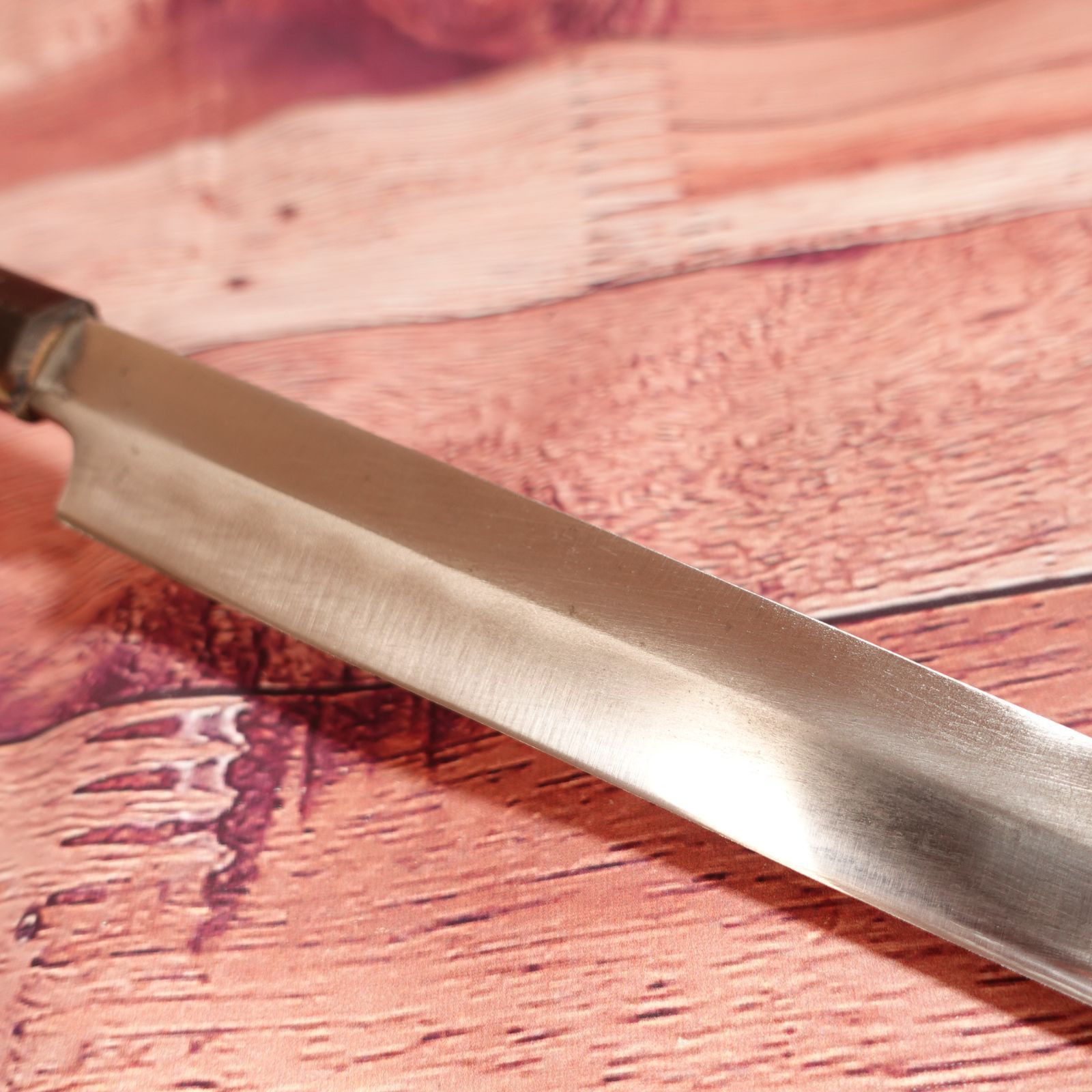 本焼 ふぐ引き包丁 研ぎ済 水牛柄 柳刃包丁 刺身 フグ引き 河豚 てっさ