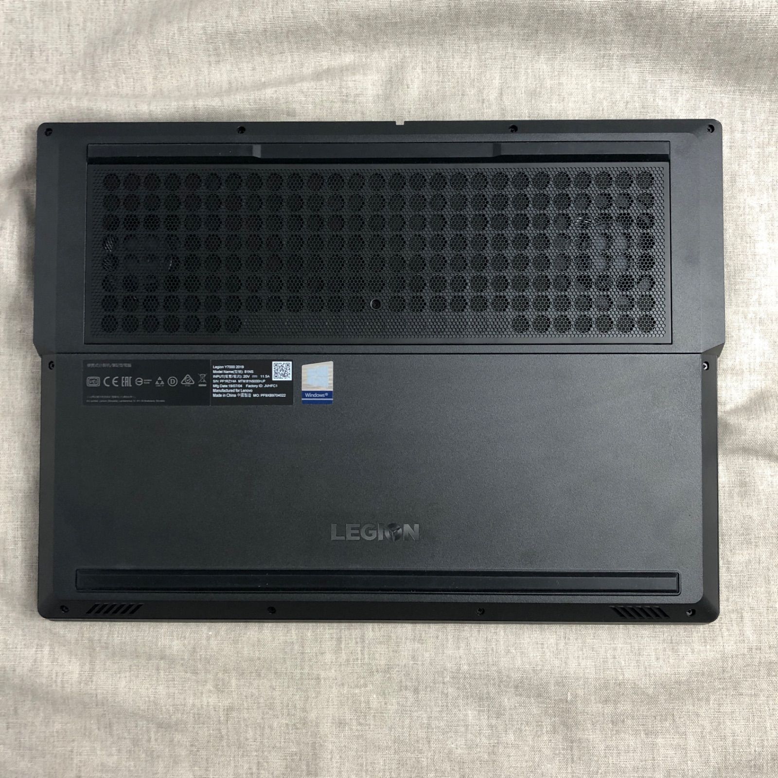 ゲーミングノートPC Lenovo レギオン Legion Y7000 2019【i7-9750H