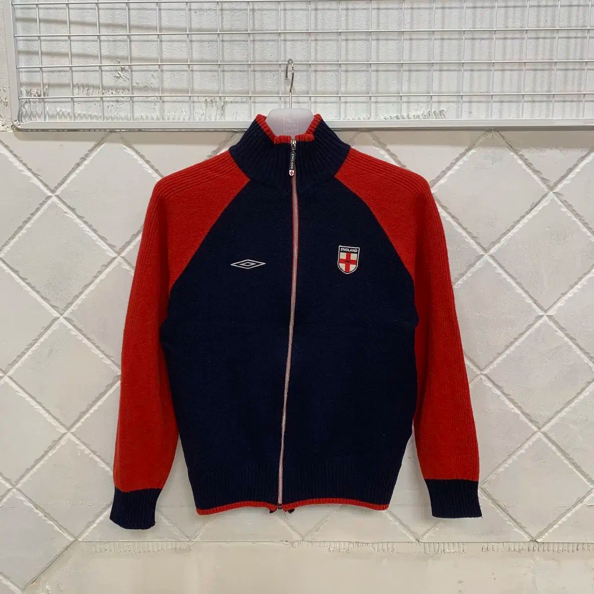 umbro(アンブロ) イングランド イギリス代表 ニット ジップ