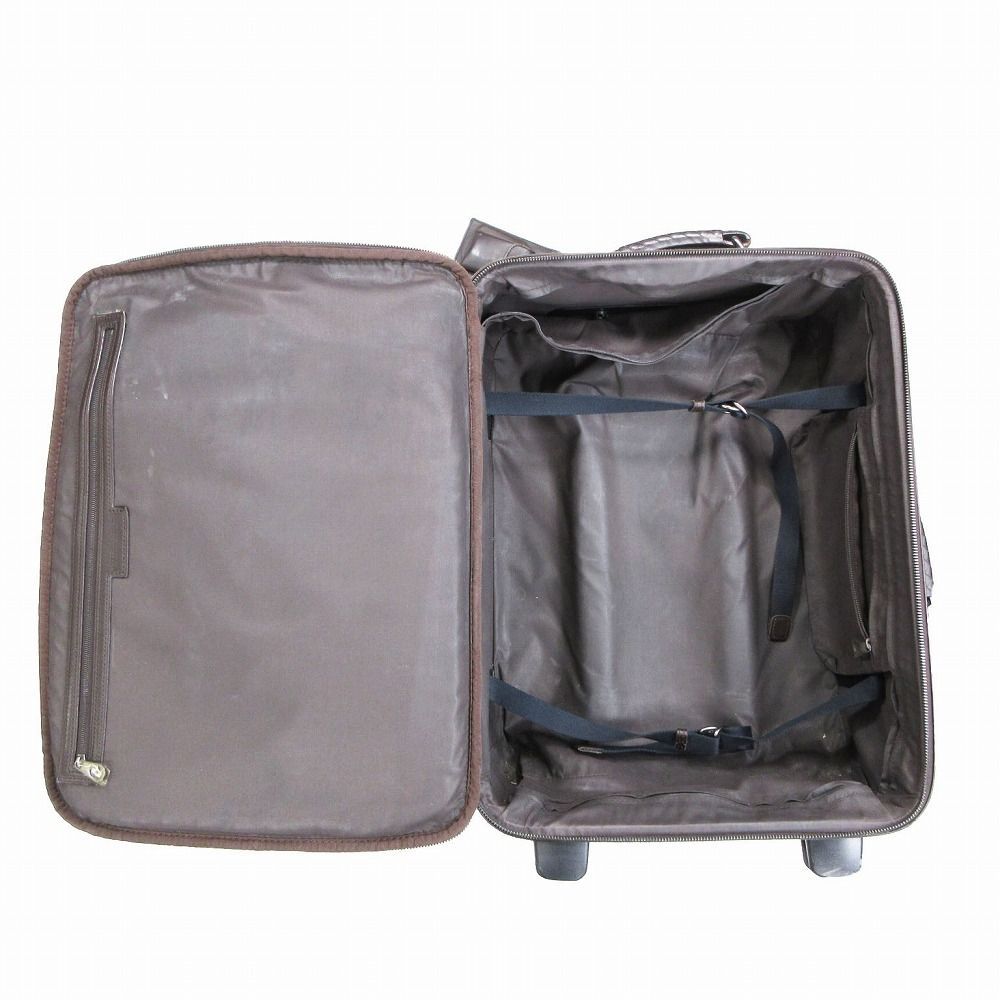 ボッテガべネタダークブラウン キャリーケース