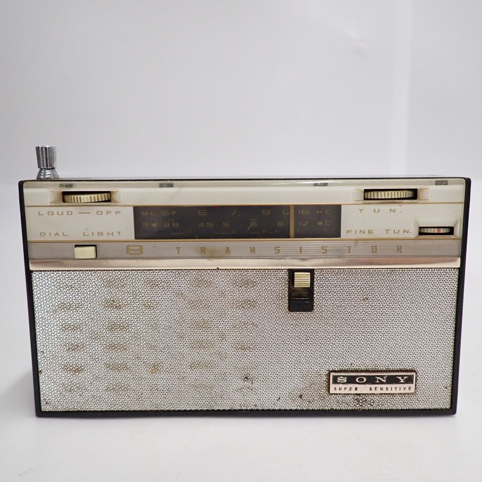 ∬ (2) SONY TR-815-B ソニー AM/SW 2バンドレシーバー 8トランジスタ 