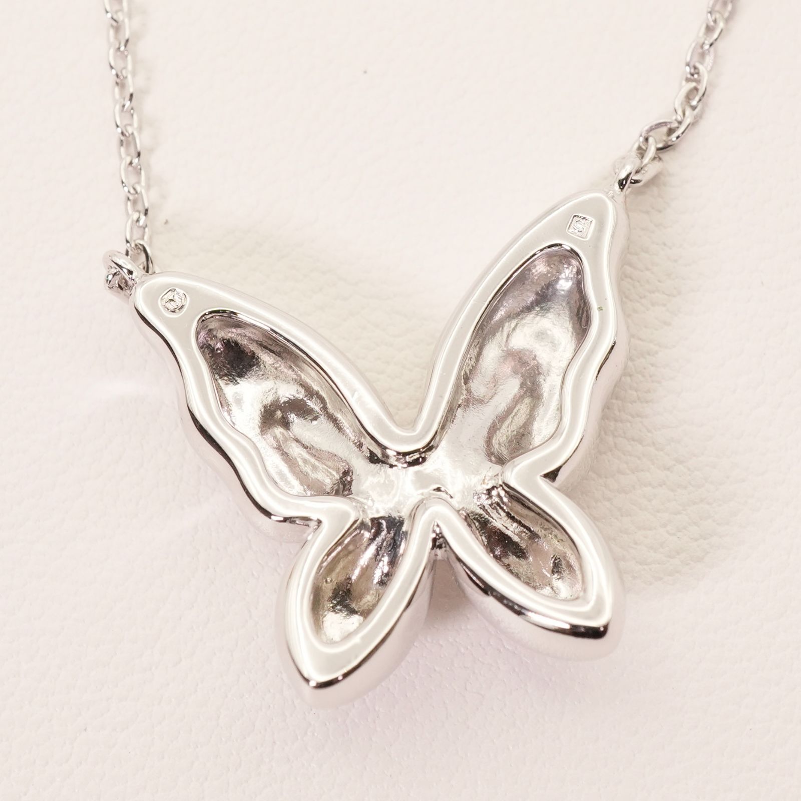 mikimoto✨ミキモト パールネックレス　silver 蝶　バタフライ MIKIMOTO ミキモト バタフライ パール 真珠 ネックレス シルバー