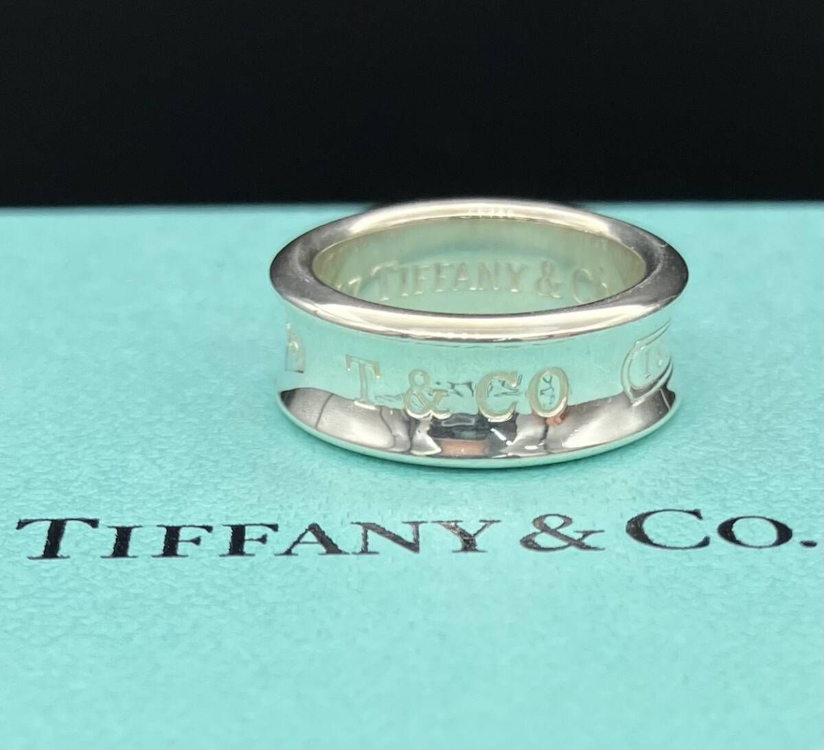 TIFFANY - Co. 925 ティファニー シルバー ブランドアクセサリー 6.8g 7.5号 リング 指輪 貴金属 アクセサリー ファッションリング 贈り物