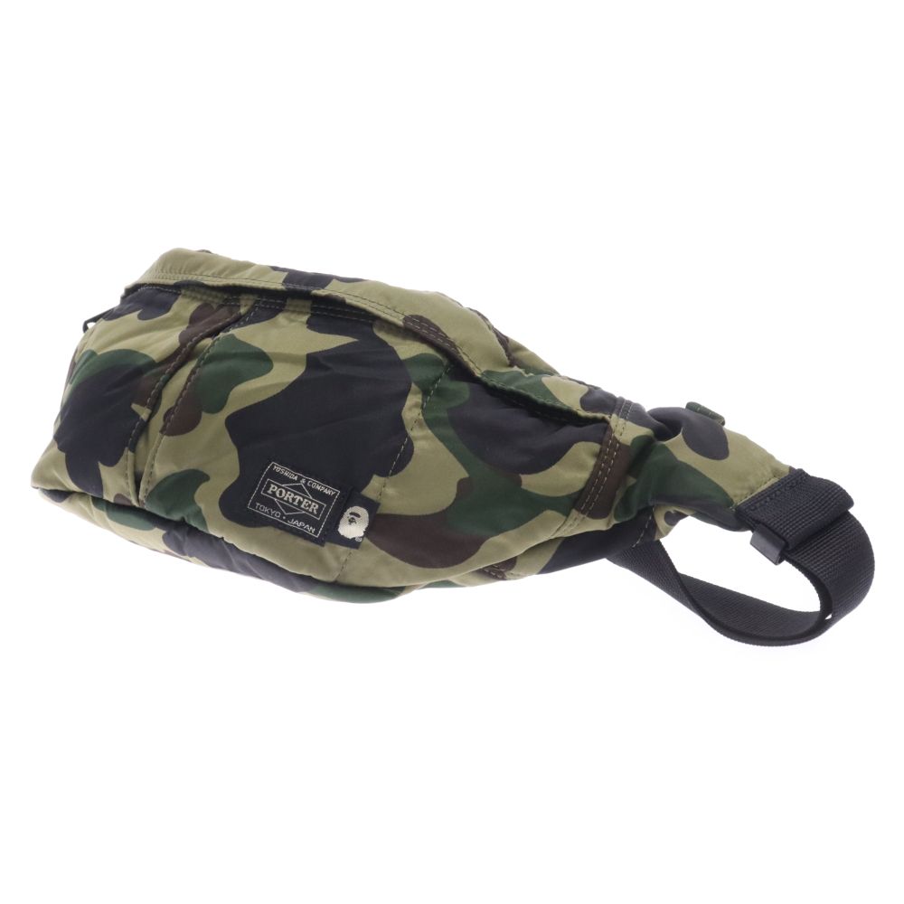 ポーター×エイプ ウエストバック A BATHING APE（アベイシングエイプ