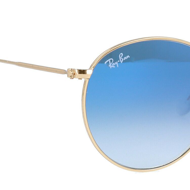 Ray-Ban RB3447N-001/3F サングラス Sunglasses Ray-Ban Round metal Flat Lenses Gold RB3447N 001