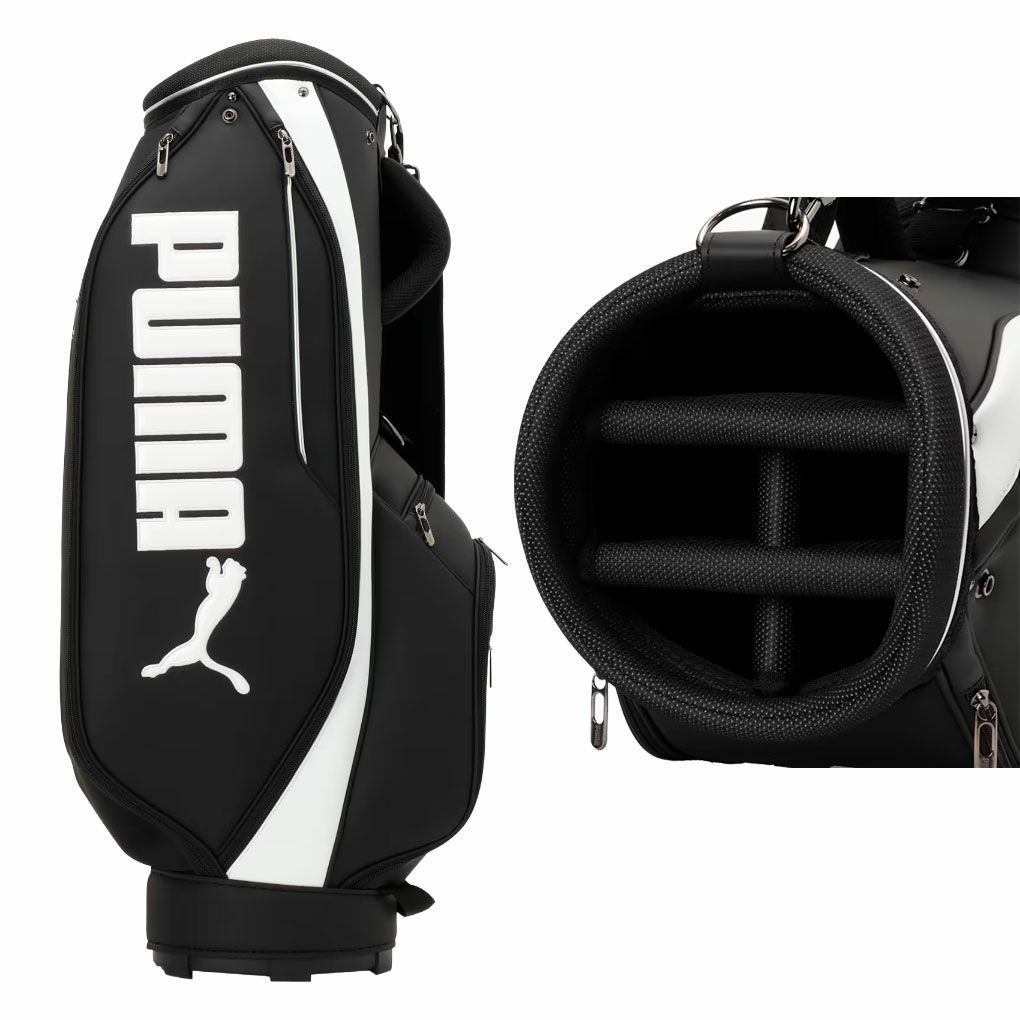 新品未使用品】PUMA プーマ キャディーバッグ 091931 ブラック 【公式