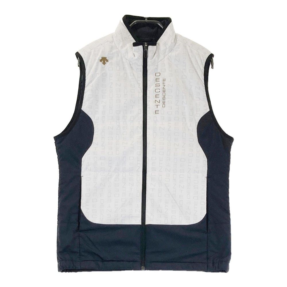 DESCENTE GOLF デサントゴルフ 中綿ベスト ブルー系 Lサイズ デサントゴルフ DESCENTE ゴルフ 防風ニットハイブリッド