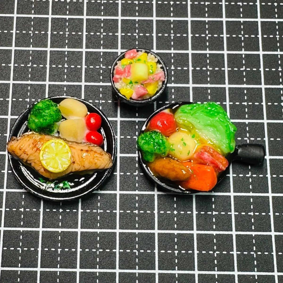 472 ポトフとシャケのムニエル コーンとベーコンご飯セット 