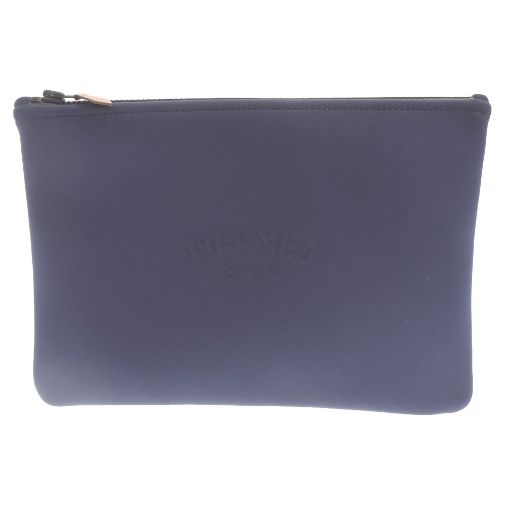 HERMES (エルメス) ネオバン MM ブルーマリン ポーチ ネイビー