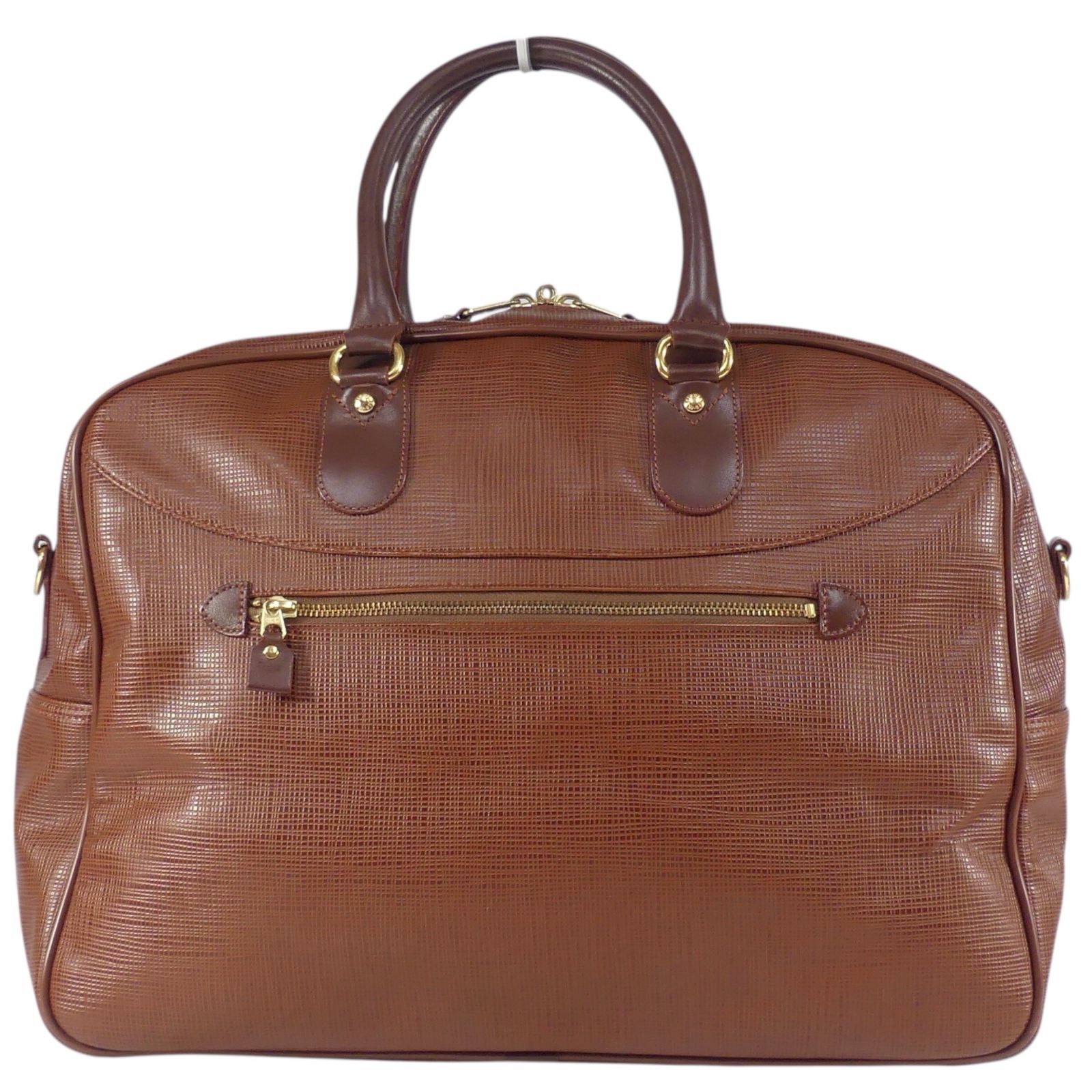 marie claire マリクレール 2way ボストンバッグ 旅行 レザー 本革 茶