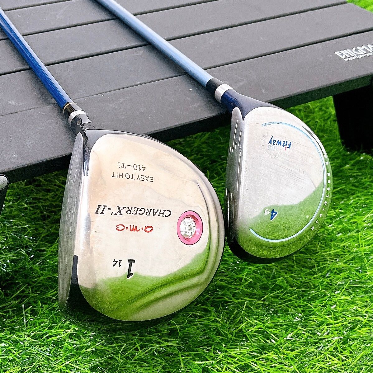 美品　レディースゴルフハーフセット　キャロウェイ　ソレイユ　フィットウェイ　L キャロウェイ ソレイユ ソレイル フィットウェイ レディース