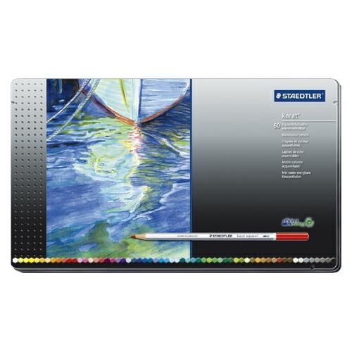 ステッドラー カラトアクェレル水彩色鉛筆60色 125M60※沖縄および離島への発送です※