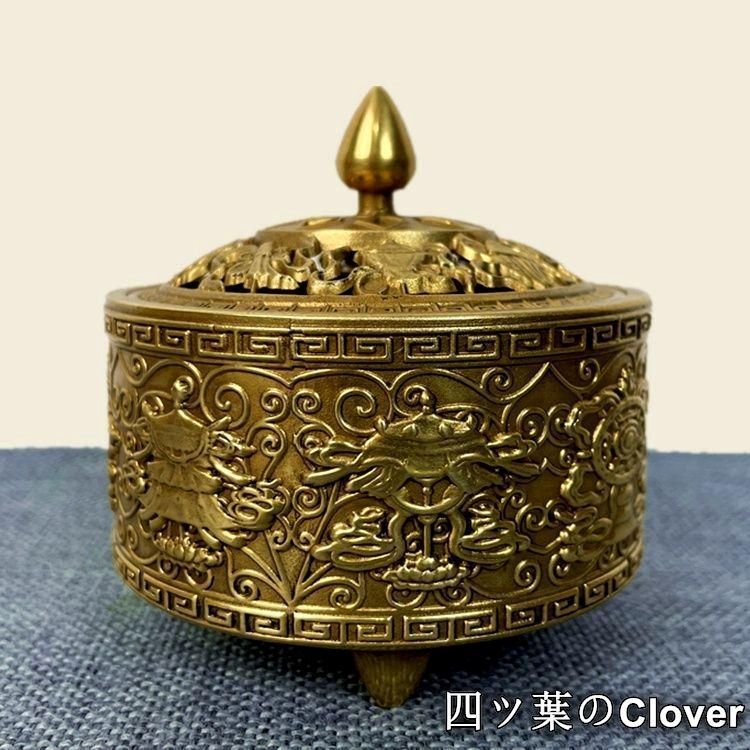 吉祥象薫香炉 仏堂香具 工芸品 美術品 置物 吉祥象薫香炉 仏堂香具 工芸品 美術品 置物