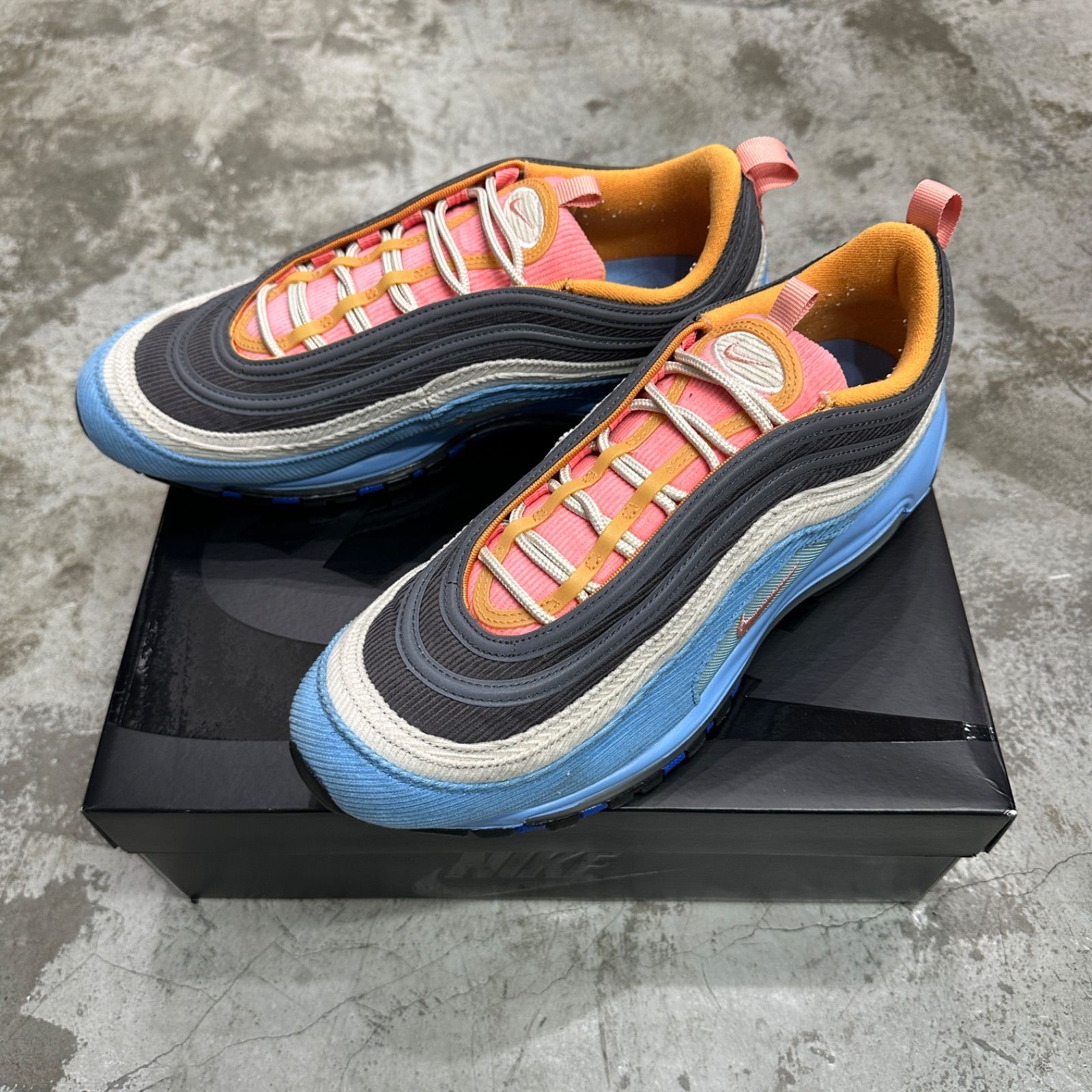 NIKE Air Max 97 Corduroy Light blue エアマックス97 コーデュロイ 