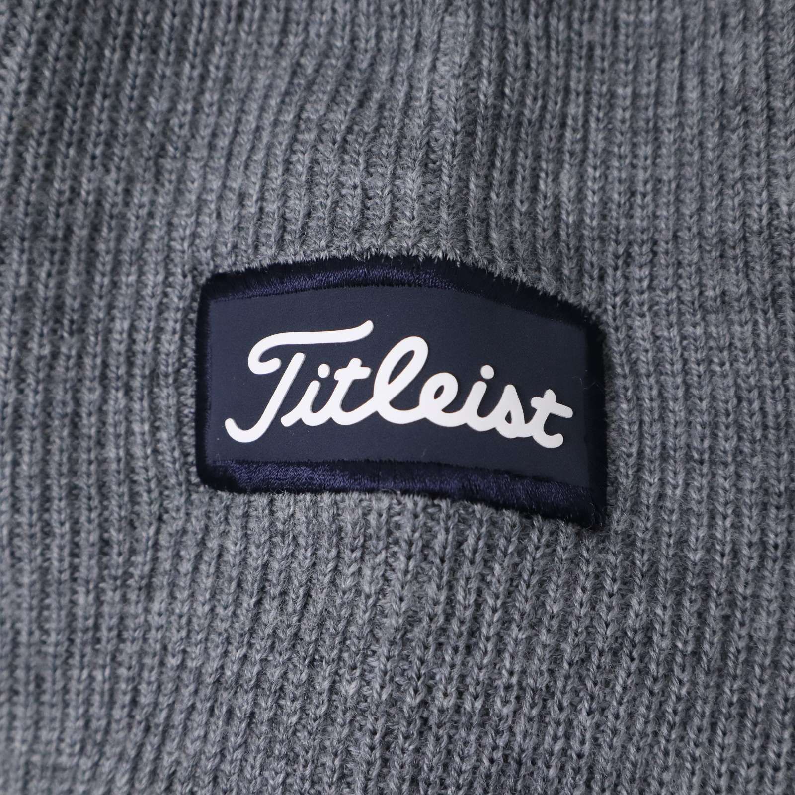 タイトリスト　ニットセーター Titleist タイトリスト ゴルフ 秋冬 ウール100％☆ Vネック