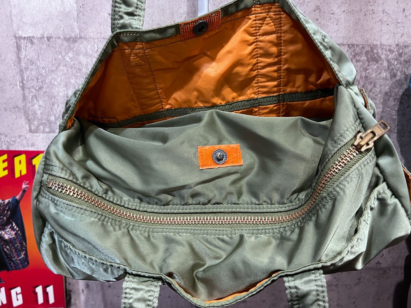 【希少】ポーター タンカー ダッフルバッグ セージグリーン L ミニボストン 希少】ポーター タンカー ダッフルバッグ セージグリーン L ミニ