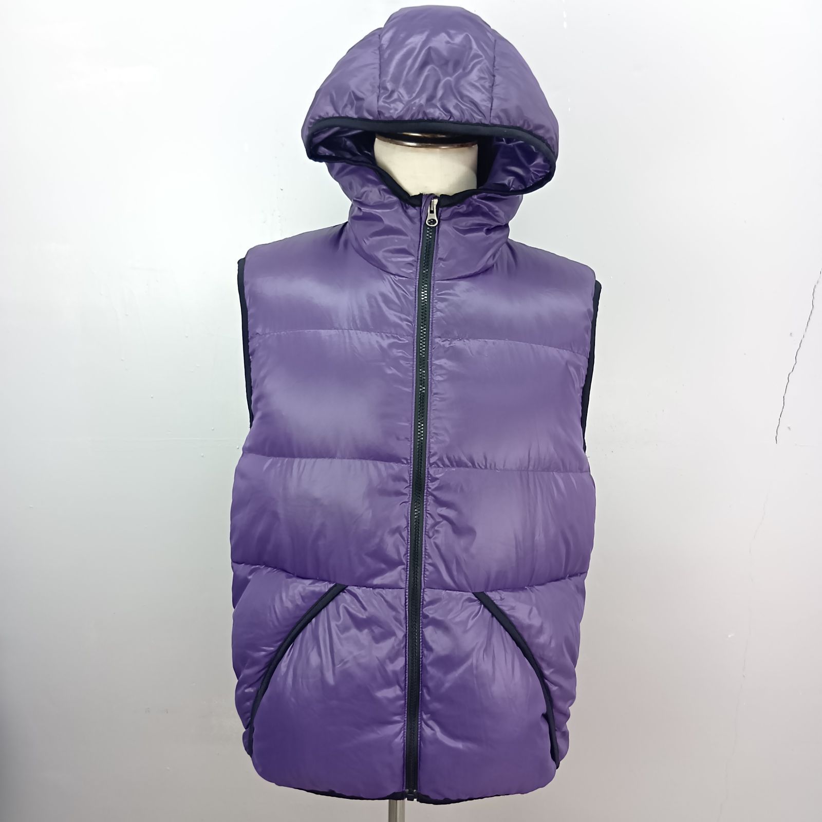   ダウンベスト パープル CAMP7 キャンプセブン ダウンベスト パープル サイズXL5 - メルカリ