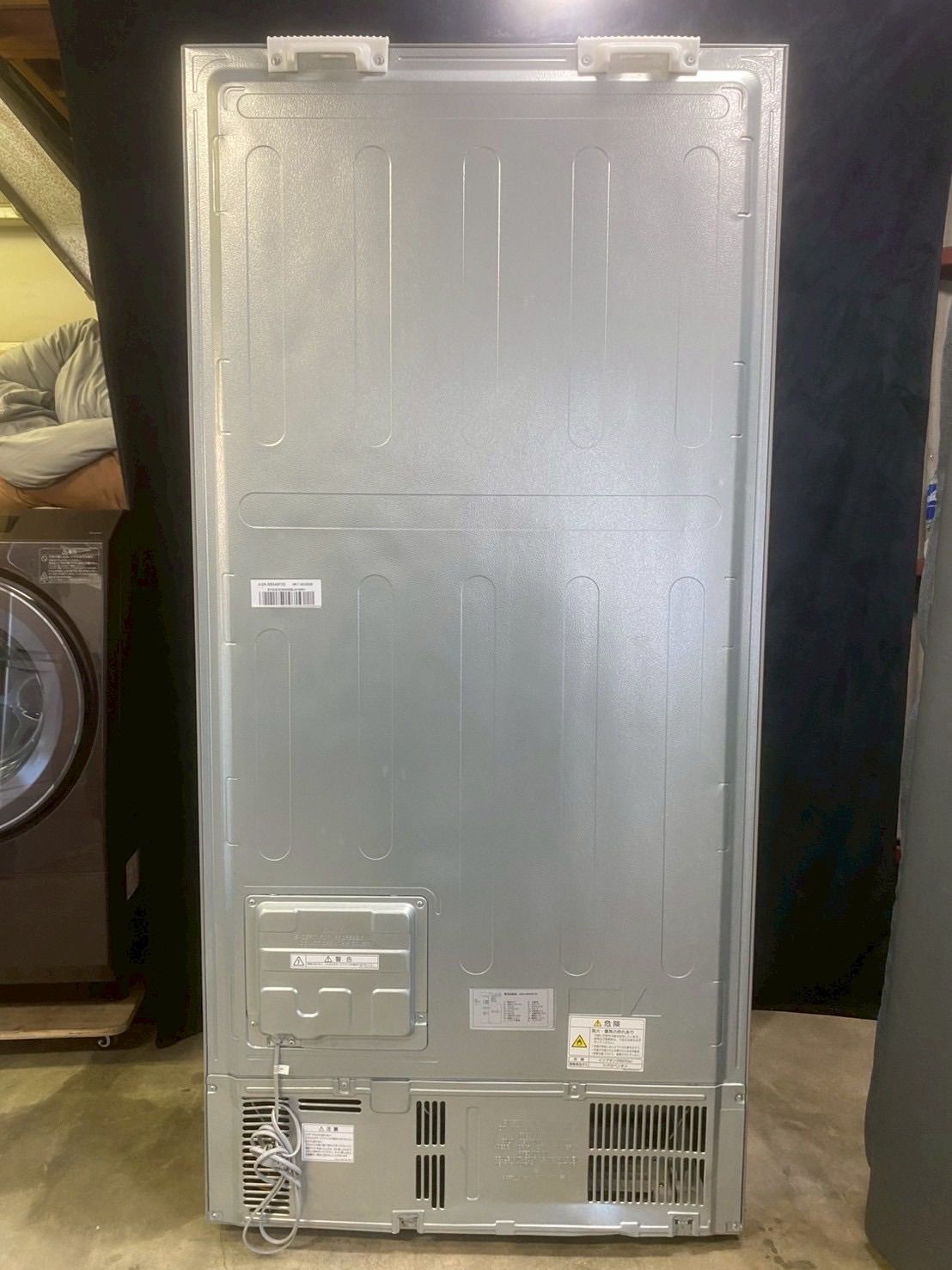 AQUA 冷蔵庫 449Lフレンチドア シルバー AQR-SBS45F(S) - メルカリ