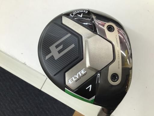 キャロウェイ ELYTE MAX FAST 7W フェアウェイウッド FW LIN-Q GREEN 40 for CW ELYTE FW フレックスR メンズ 男性用 右利き 右用 Aランク ゴルフクラブ