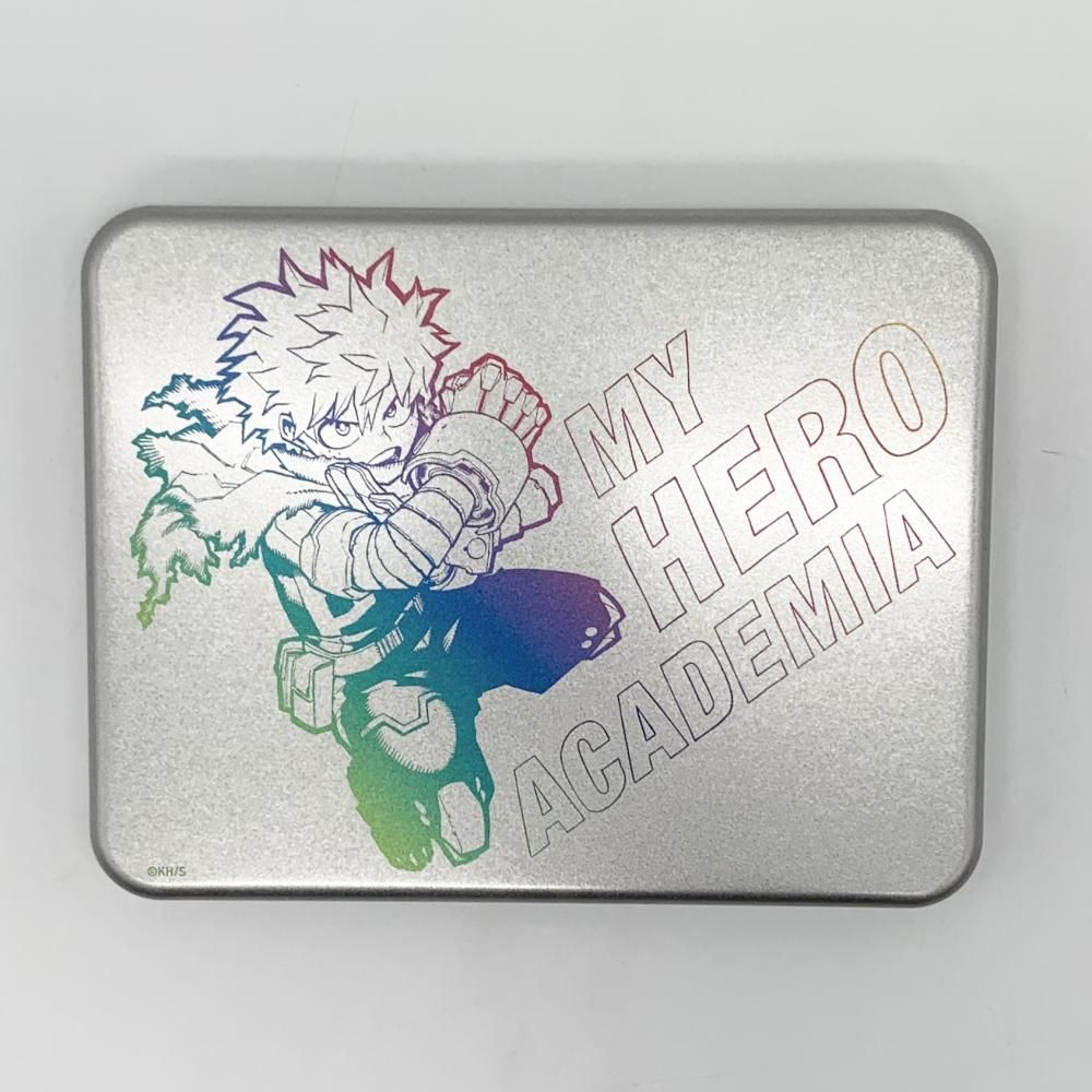 僕のヒーローアカデミア 　応募者全員サービス　Tシャツ　缶入りホロカード 僕のヒーローアカデミア 応募者全員サービス Tシャツ 缶入り