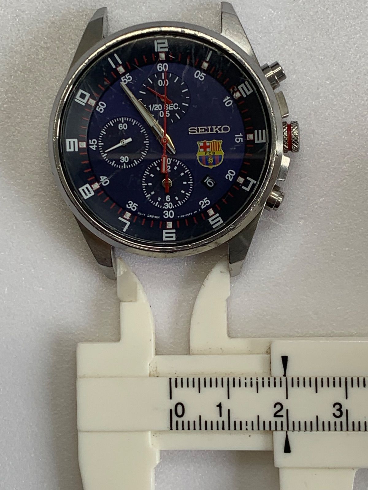 セイコー 7T92-0MV0 FCバルセロナ メンズ腕時計 SEIKO セイコー FC
