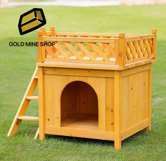 耐荷重25ポンド 屋外犬小屋キャビンスタイル