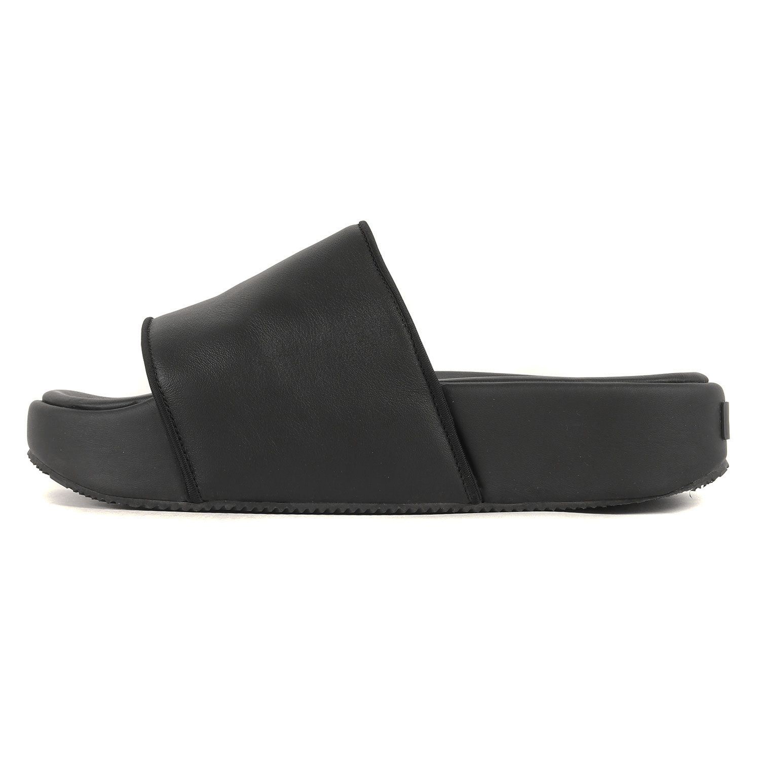 Y-3 ワイスリー サイズ:27.0cm 23SS レザー プラットフォーム スライド サンダル Y-3 SLIDES FZ6403 厚底 ブラック  黒 US9 シューズ 靴 ブランド【メンズ】 - メルカリ