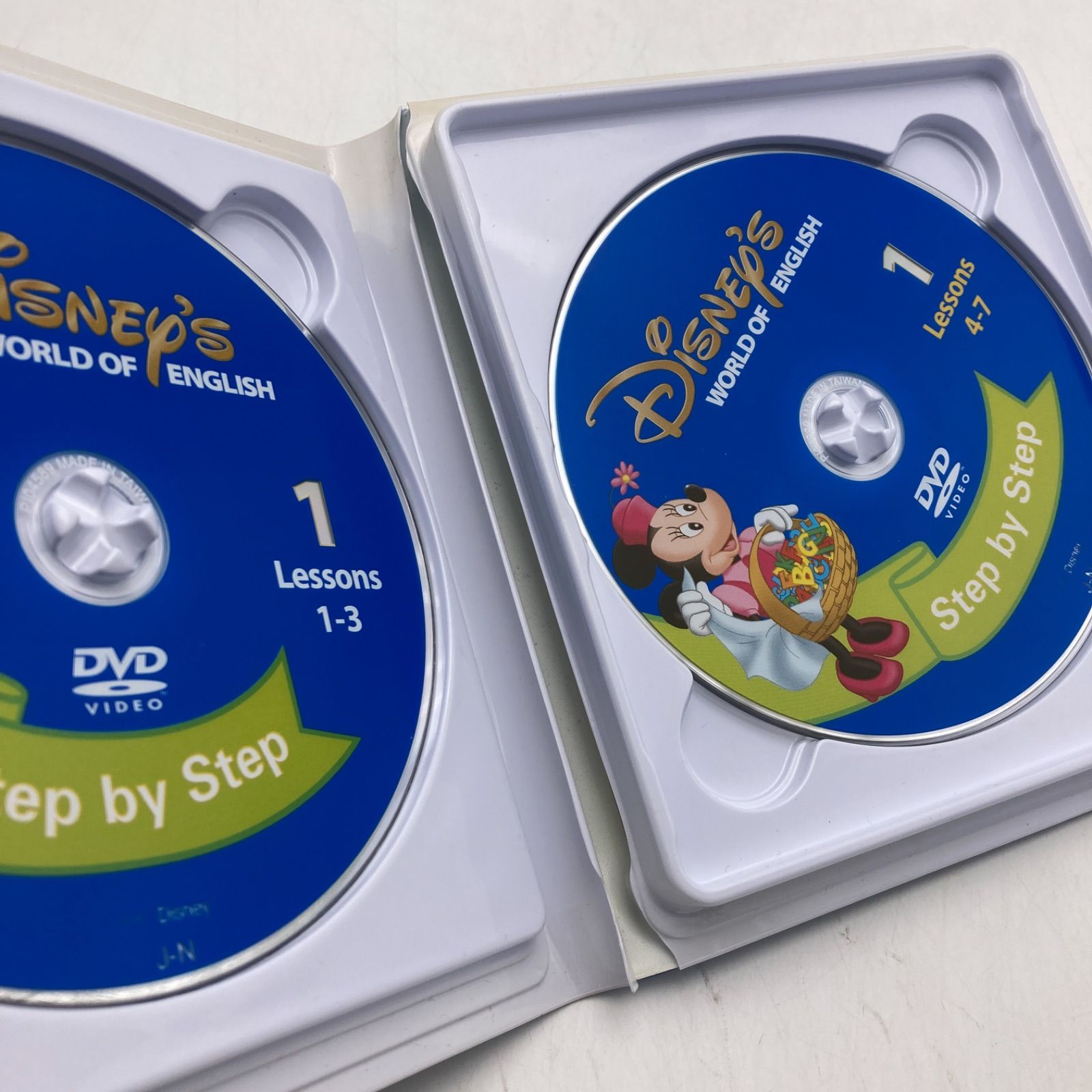 Disney - ディズニー英語システム　DVD、CD、絵本など ディズニー英語システム CD DVD サンプル 2種類 英語絵本