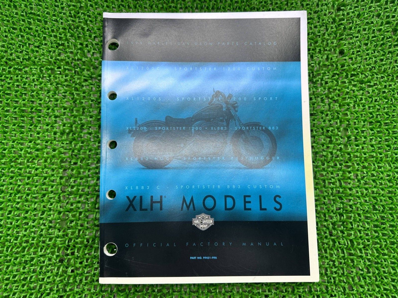 XLH パーツリスト 英語版 ハーレー 正規 バイク 整備書 スポーツスター 1999年～XLHモデル パーツカタログ 車検 パーツカタログ Km