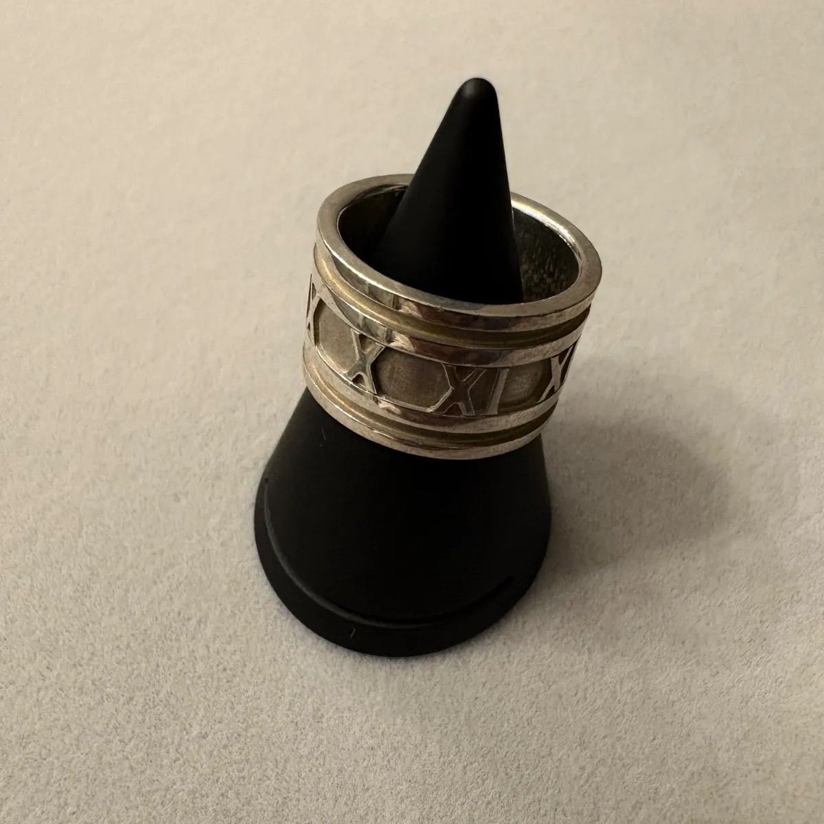 Tiffany ティファニー　アトラス　ワイド　リング　指輪　11号 極美品✨ ティファニー リング アトラス ワイド AG925 #14