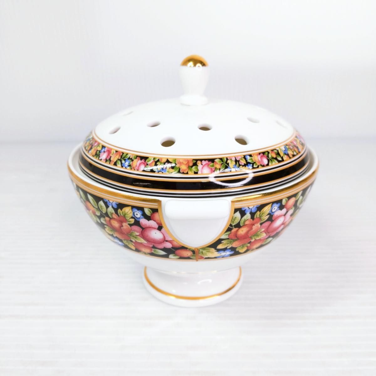 卸売 【未使用品】ウェッジウッド クリオ ポプリポット ポプリ入れ〇YR