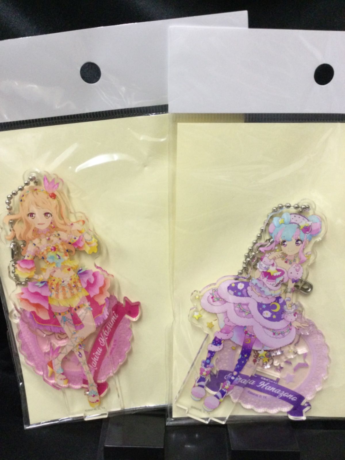 虹野ゆめ　アクリルバッジスタンドキーホルダー アイカツスターズ！ アクリルバッジスタンドキーホルダー 虹野ゆめ