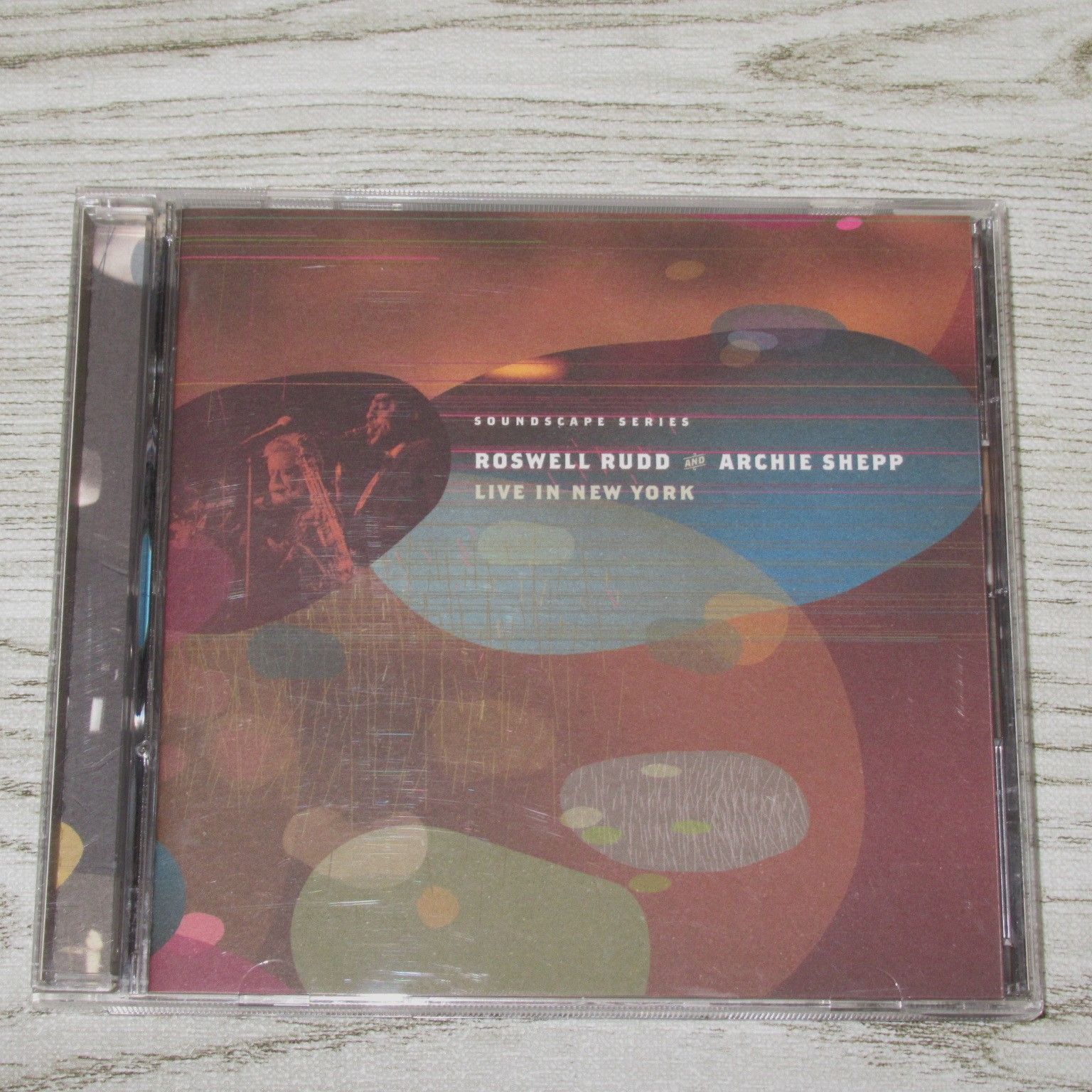 CD ROSWELL RUDD AND ARCHIE SHEPP LIVE IN NEW YORK SOUNDSCAPE SERIES ...