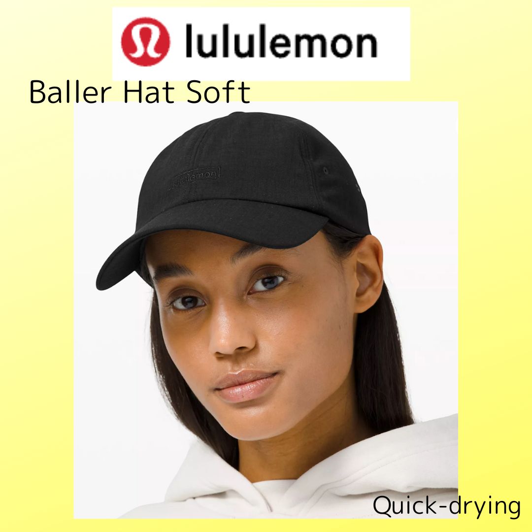 【新品未使用】lululemon  　　　ルルレモンロゴCAP