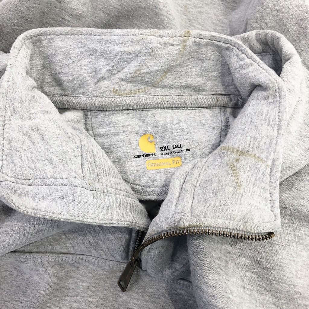 Carhartt カーハート ハーフジップパーカー スウェット 大きい