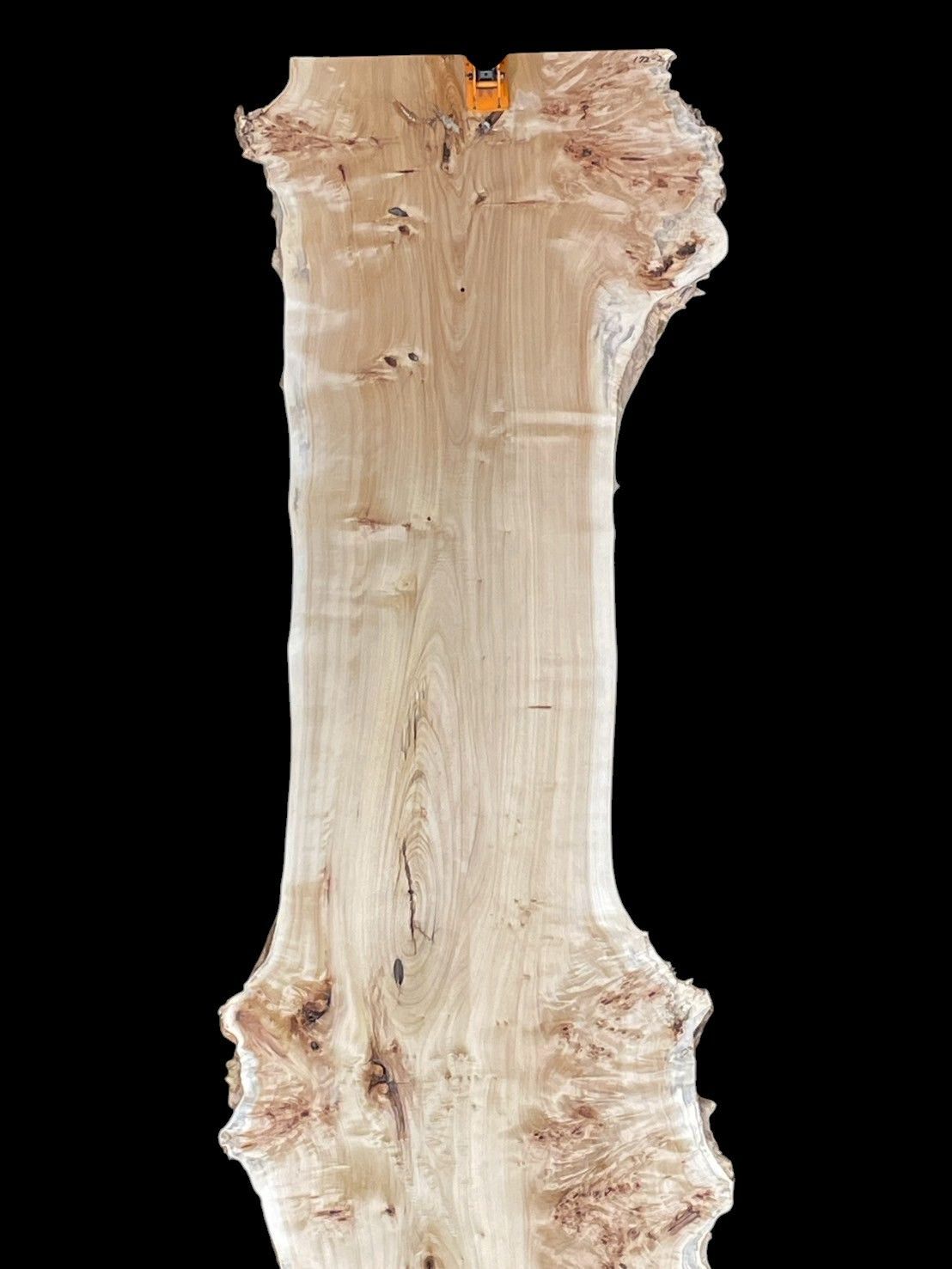 ポプラ M172-2 レジン 瘤 一枚板 乾燥材 長尺 棚板 カウンター テーブル DIY 耳付 天板 座卓 テレビボード