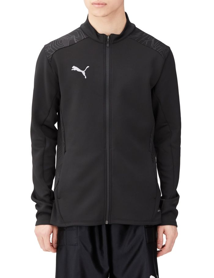 【新品・5営業日で発送】PUMA プーマ TEAMFINAL_トレーニング_ジャケ (659125) 色 : PUMA_BLACK サイズ : M 