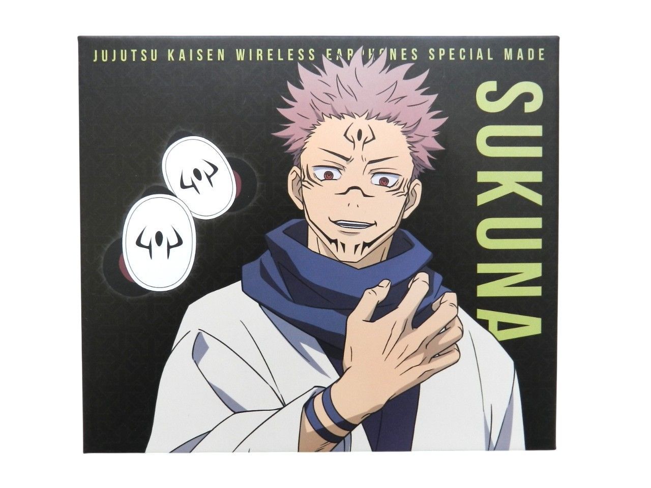 呪術廻戦 両面宿儺　ワイヤレスイヤホン 呪術廻戦 両面宿儺 ワイヤレスイヤホン TRUE WIRELESS STEREO