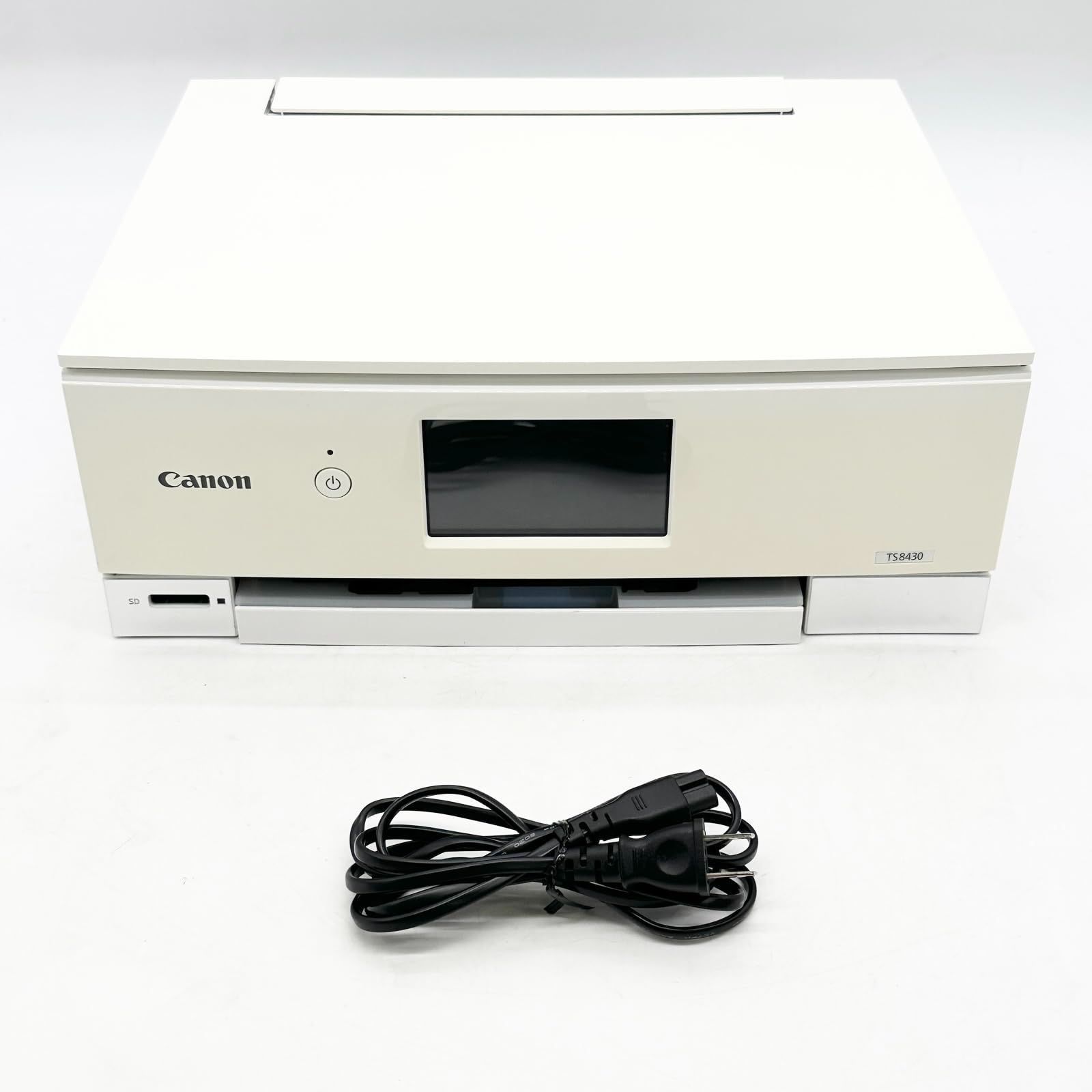 Canon プリンター A4インクジェット複合機 PIXUS TS8430 ホワイト 2020年モデル テレワーク向け 普通 ○1324